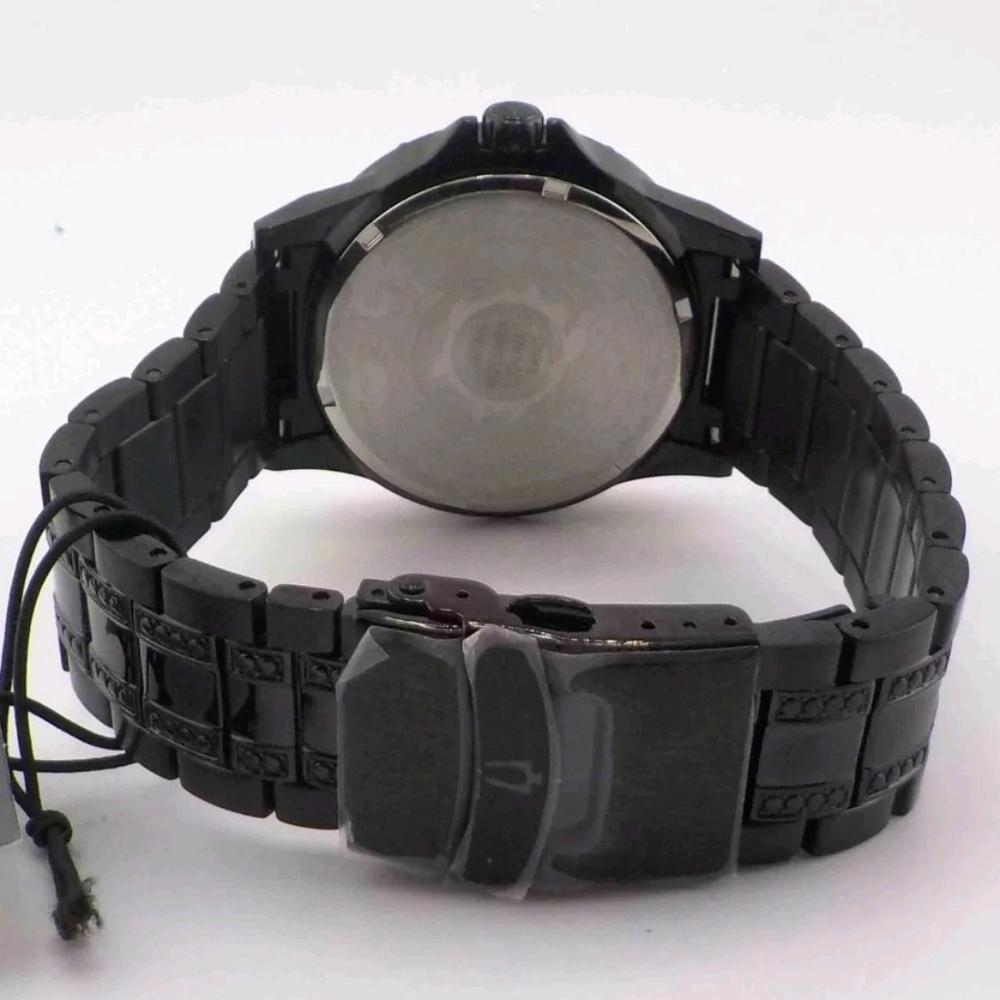 ***BRAND NEW*** Bulova Ion PVD  Stainless Steel Black Dial Watch - Picture 8 of 8